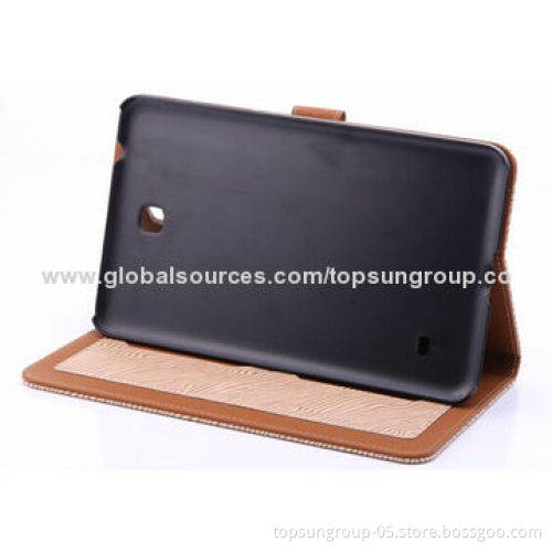 PU Leather Cases for Samsung Tab 4 8.4-inch with Card Slots/Various Designs and Colors Available